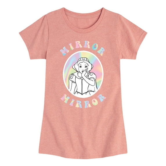 Disney Princess - Mirror Mirror - Toddler & Youth Girls Short Sleeve Graphic T-Shirt