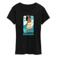 thumbnail image 1 of Disney Princess - Moana Full Body Portrait- Women's Short Sleeve Graphic T-Shirt, 1 of 5
