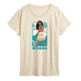 thumbnail image 1 of Disney Princess - Moana Full Body Portrait- Women's Short Sleeve Graphic T-Shirt, 1 of 5