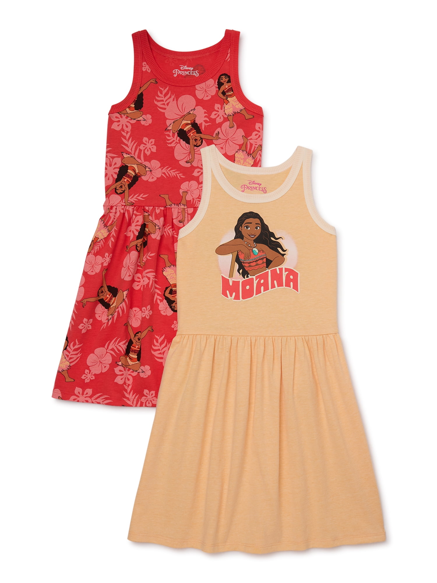 Disney Princess Moana Girls Tank Dress 2 Pack Sizes 4 16 Walmart disney-princess-moana-girls-tank-dress-2-pack-sizes-4-16-walmart