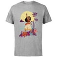 thumbnail image 1 of Disney Princess Moana Heart of Te Fiti - Short Sleeve Cotton T-Shirt for Adults - Customized-Athletic Heather, 1 of 5