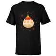 thumbnail image 1 of Disney Princess Moana Holiday Christmas Ornament - Short Sleeve T-Shirt for Kids - Customized-Black, 1 of 5