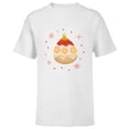 thumbnail image 1 of Disney Princess Moana Holiday Christmas Ornament - Short Sleeve T-Shirt for Kids - Customized-White, 1 of 5