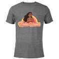 thumbnail image 1 of Disney Princess Moana Make Waves Rainbow - Short Sleeve Blended T-Shirt for Adults - Customized-Dark Heather, 1 of 5