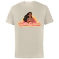 thumbnail image 1 of Disney Princess Moana Make Waves Rainbow - Short Sleeve Cotton T-Shirt for Adults - Customized-Natural, 1 of 5