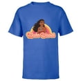 thumbnail image 1 of Disney Princess Moana Make Waves Rainbow - Short Sleeve T-Shirt for Kids - Customized-Royal, 1 of 5