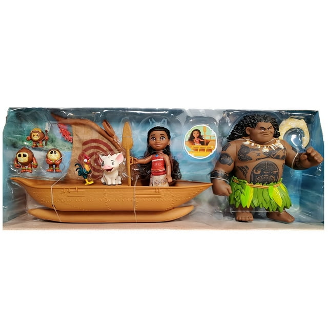 Disney Princess Moana & Maui Storytelling Deluxe Gift Set - Walmart.com