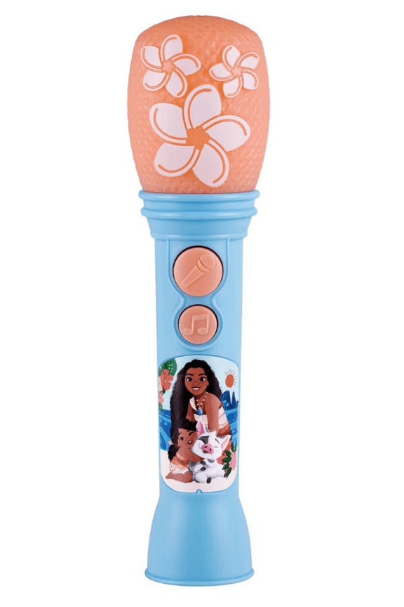Disney, Princess Moana Microphone Toy Musical Instrument, Children Ages 3+