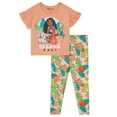 thumbnail image 1 of Disney Princess Moana T-Shirt and Leggings Outfit Set Toddler to Big Kid, 1 of 3