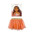 thumbnail image 1 of Disney Princess Moana Toddler Girl 2 Piece Ruffle Top & Tutu Skirt Set, Sizes 12M-5T, 1 of 7