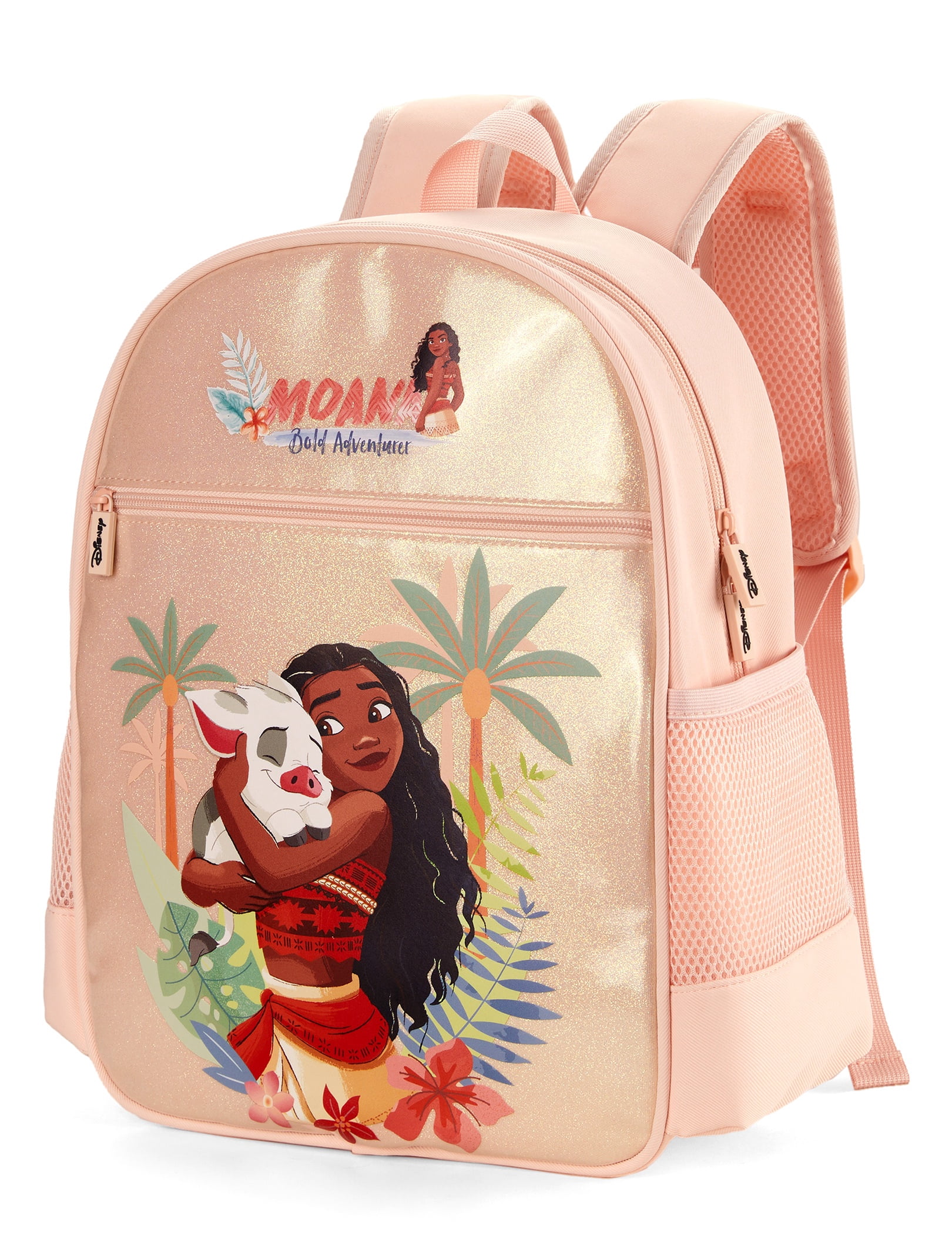 Disney Princess Moana Girls Cute Backpack Water Resistant Toddler Backpack School Kids Elementary Bookbag