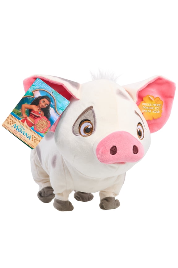 Walk & Snort Pua Feature Plush, Sounds and Movement Stuffed Animal, For Ages 3+