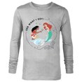 thumbnail image 1 of Disney Princess Moana and Ariel Sea What I Got - Long Sleeve T-Shirt for Men - Customized-Athletic Heather, 1 of 5