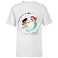 thumbnail image 1 of Disney Princess Moana and Ariel Sea What I Got - Short Sleeve T-Shirt for Kids - Customized-White, 1 of 5