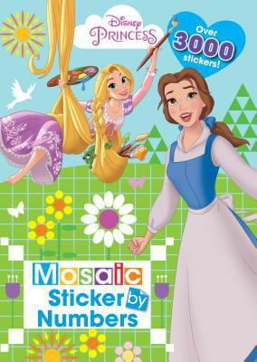 Pre-Owned Disney Princess Mosaic Sticker by Numbers (Paperback) 1474873804 9781474873802
