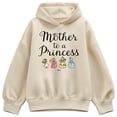 thumbnail image 1 of Disney Princess - Mother to a Princess - Women's Oversized Fleece Hoodie Sweatshirt, 1 of 3