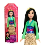Disney Princess Mulan 11 inch Fashion Doll with Black Hair, Brown Eyes & Hair Accessory, Sparkling Look