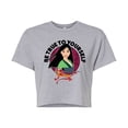 thumbnail image 1 of Disney Princess - Mulan And Munshu Be True To Yourself - Junior's Cropped T-Shirt, 1 of 4