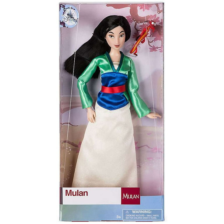 Disney Princess Mulan Classic Doll with Mushu Figurine, H