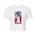 thumbnail image 1 of Disney Princess - Mulan Full Body Portrait - Junior's Cropped T-Shirt, 1 of 4