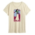 thumbnail image 1 of Disney Princess - Mulan Full Body Portrait - Women's Short Sleeve Graphic T-Shirt, 1 of 5