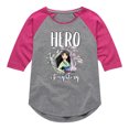 thumbnail image 1 of Disney Princess - Mulan Hero Of My Story - Toddler & Youth Girls Raglan Graphic T-Shirt, 1 of 4