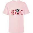 thumbnail image 1 of Disney Princess Mulan Heroic - Short Sleeve T-Shirt for Kids - Customized-Soft Pink, 1 of 5