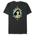thumbnail image 1 of Disney Princess Mulan Holiday Standard - Short Sleeve Blended T-Shirt for Adults – Customized-Dark Heather, 1 of 5