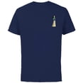 thumbnail image 1 of Disney Princess Mulan Small Print - Short Sleeve Cotton T-Shirt for Adults - Customized-Navy, 1 of 5