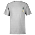 thumbnail image 1 of Disney Princess Mulan Small Print - Short Sleeve T-Shirt for Kids - Customized-Athletic Heather, 1 of 5