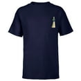 thumbnail image 1 of Disney Princess Mulan Small Print - Short Sleeve T-Shirt for Kids - Customized-Navy, 1 of 5