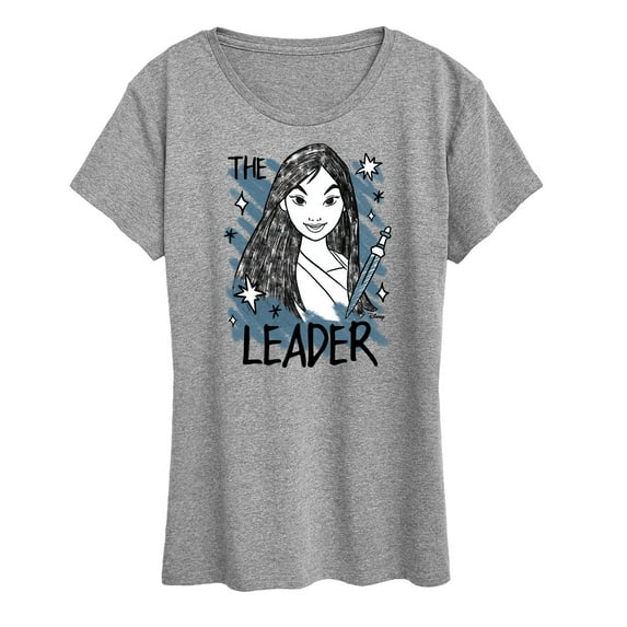 Disney Princess - Mulan the Leader - Women's Short Sleeve Graphic T-Shirt