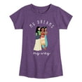 thumbnail image 1 of Disney Princess - My Dreams My Way - Toddler And Youth Girls Short Sleeve Graphic T-Shirt, 1 of 5