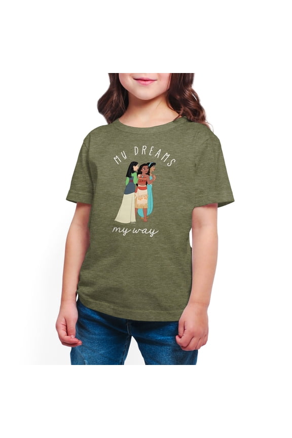 - My Dreams My Way - Toddler And Youth Short Sleeve Graphic T-Shirt