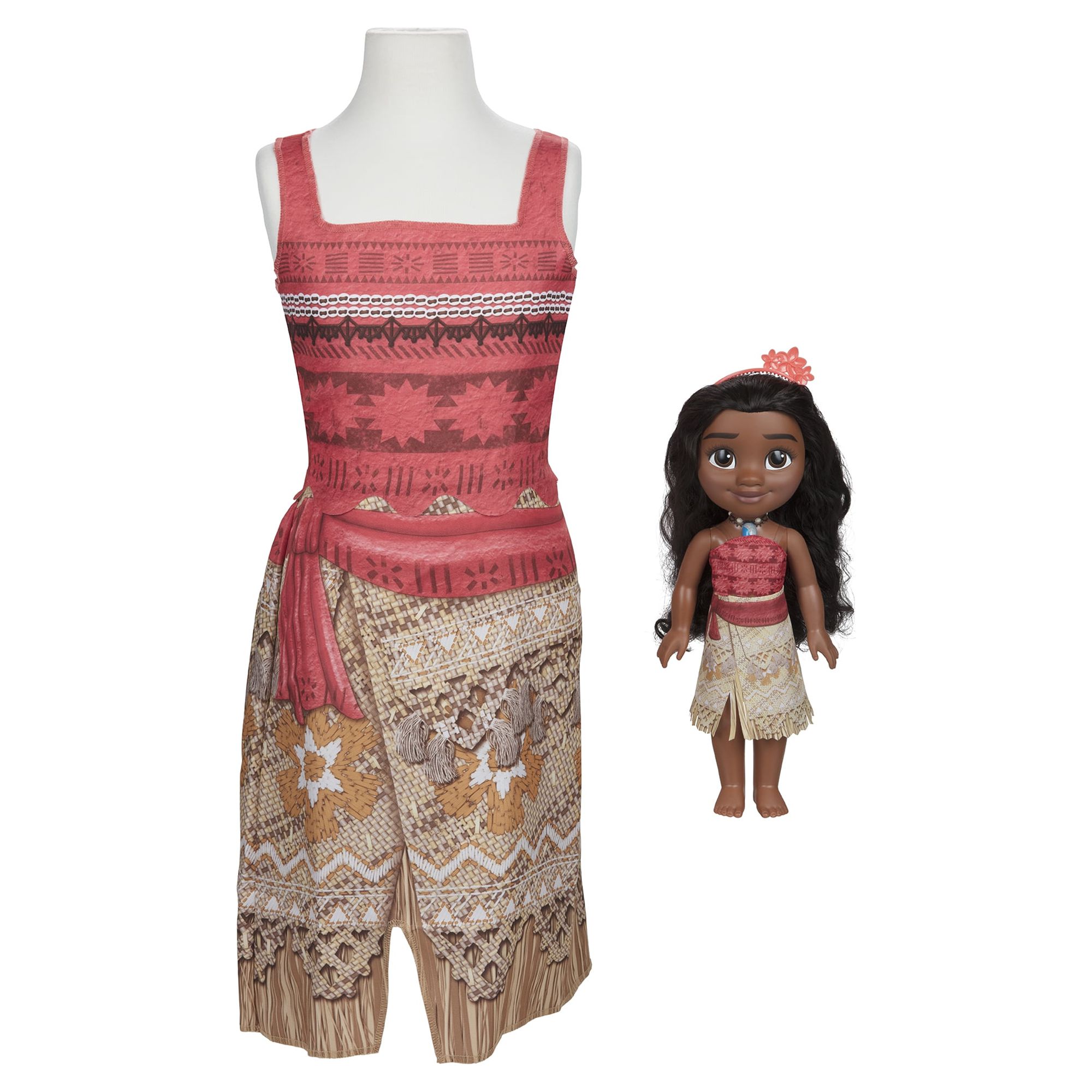 Disney Princess My Friend Moana Doll with Child Size Dress Gift Set - image 1 of 10
