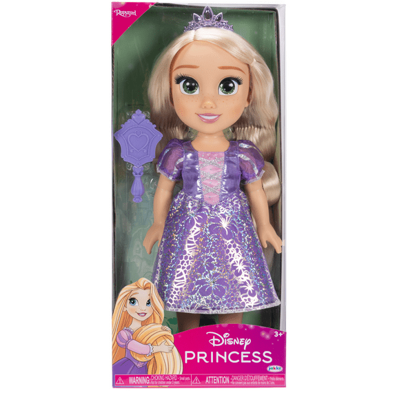 Disney Princess My Friend Rapunzel Doll 14 inch Tall Includes Removable Outfit, Tiara, Shoes & Brush