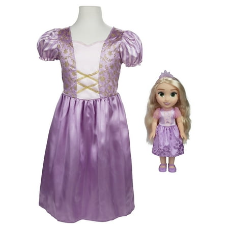 product image of Disney Princess My Friend Rapunzel Doll with Child Size Dress Gift Set