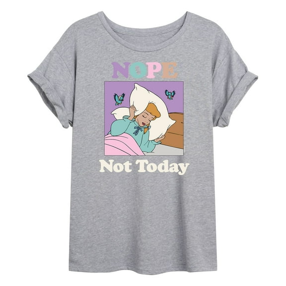 Disney Princess - Nope Not Today - Women's Oversized T-Shirt