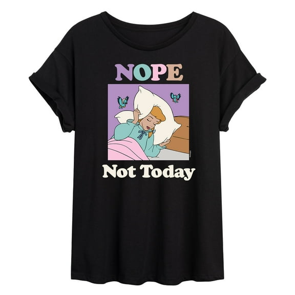 Disney Princess - Nope Not Today - Women's Oversized T-Shirt