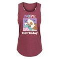 thumbnail image 1 of Disney Princess - Nope Not Today - Women's Racerback Tank Top, 1 of 5