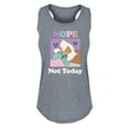thumbnail image 1 of Disney Princess - Nope Not Today - Women's Racerback Tank Top, 1 of 5