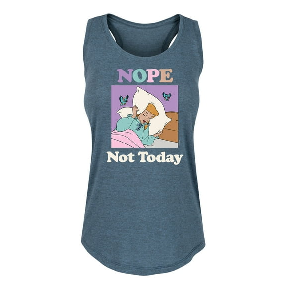 Disney Princess - Nope Not Today - Women's Racerback Tank Top