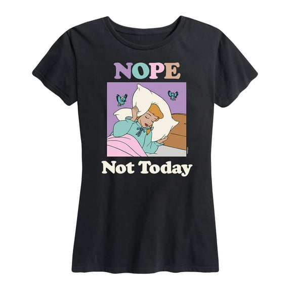 Disney Princess - Nope Not Today - Women's Short Sleeve Graphic T-Shirt