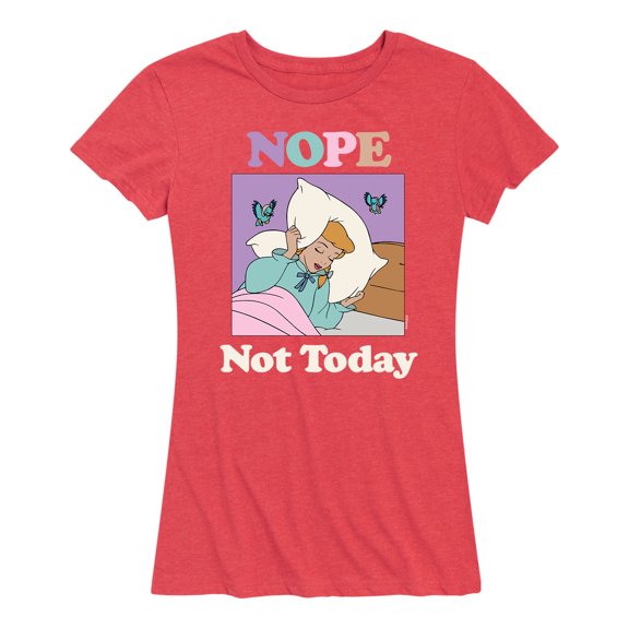 Disney Princess - Nope Not Today - Women's Short Sleeve Graphic T-Shirt