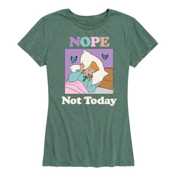 Disney Princess - Nope Not Today - Women's Short Sleeve Graphic T-Shirt