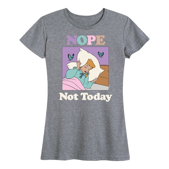 Disney Princess - Nope Not Today - Women's Short Sleeve Graphic T-Shirt