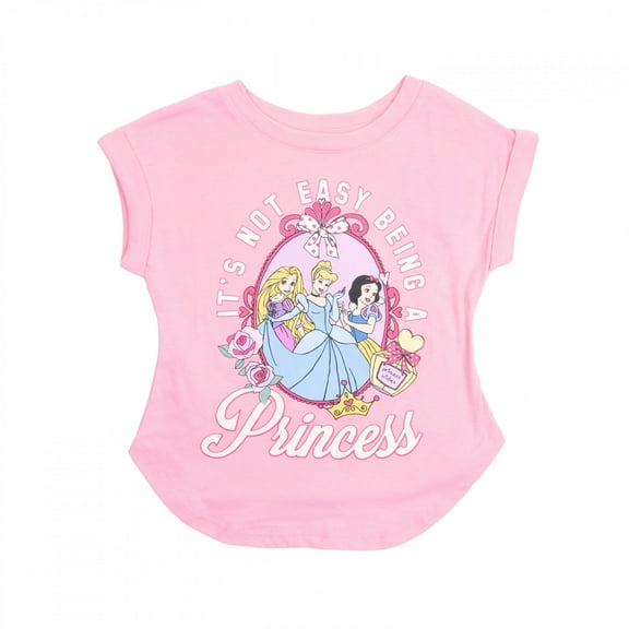 Disney Princess Not Easy Youth Girls Fashion Top