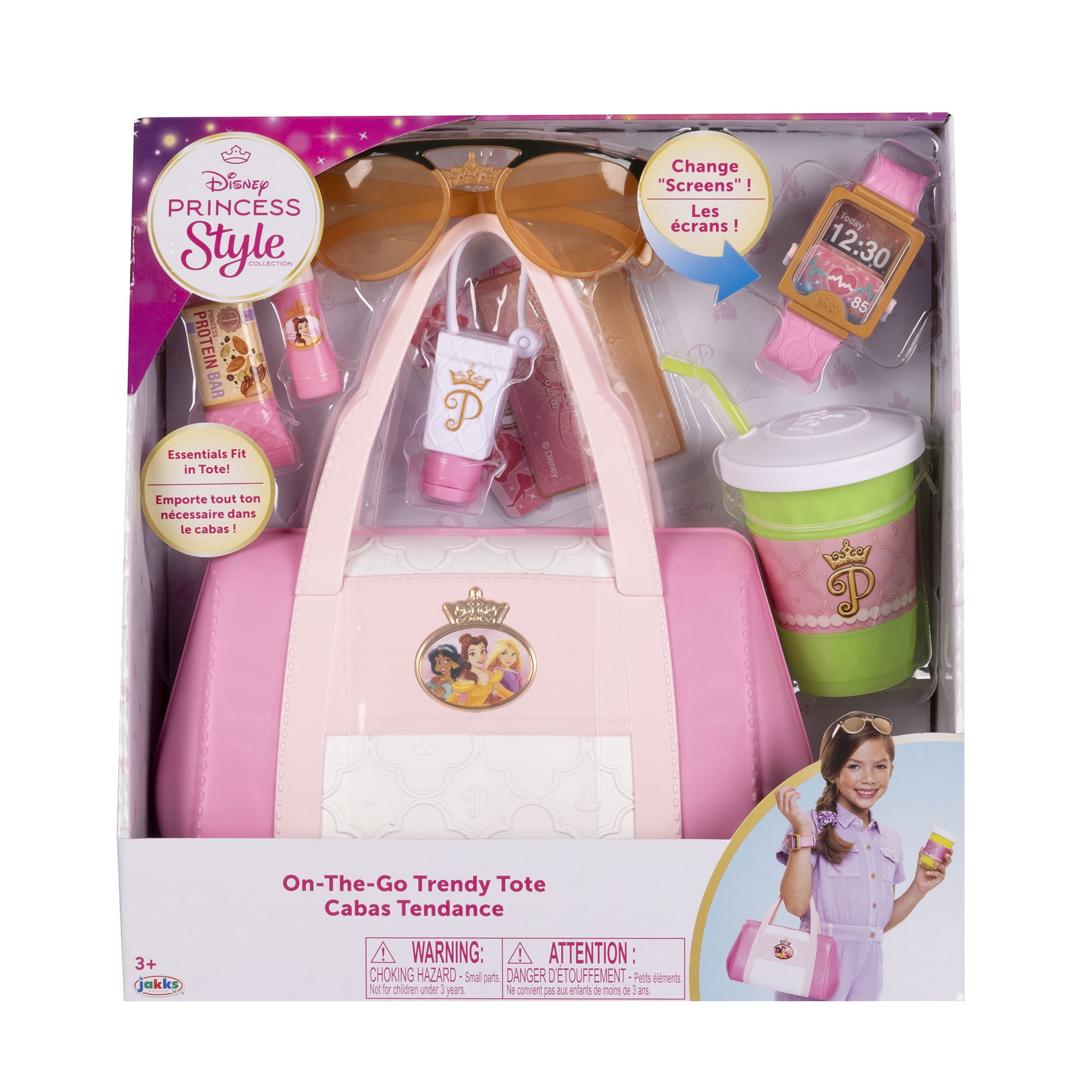 Disney Princess Style Collection on-The-Go Mom Set Toy for Girls Ages 3+