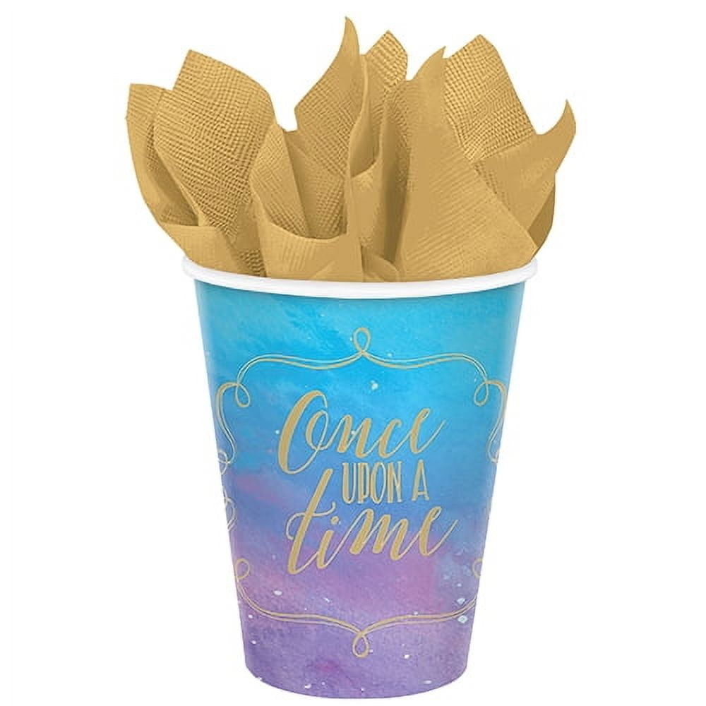 Disney Princess Once Upon a Time Kids Birthday Party 9 oz. Paper Cups ...