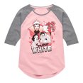 thumbnail image 1 of Disney Princess - One Bite Snow White - Toddler & Youth Girls Raglan Graphic T-Shirt, 1 of 5
